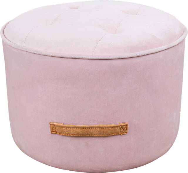 Kids Lomiller Blush Ottoman - Thumbnail - Image 1