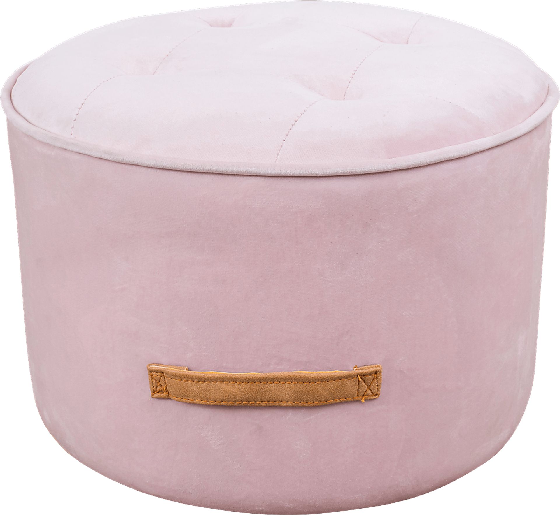 Kids Lomiller Blush Ottoman - Image 1