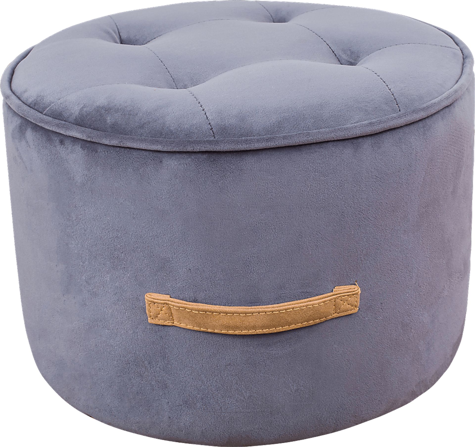 Kids Lomiller Gray Ottoman - Image 1