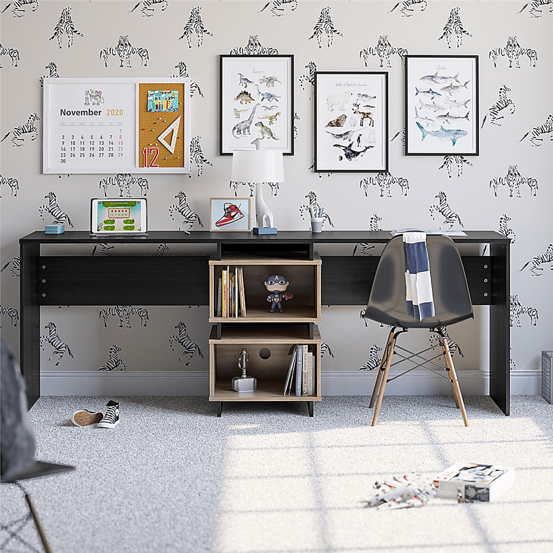 Lonake Black Desk - Image 2