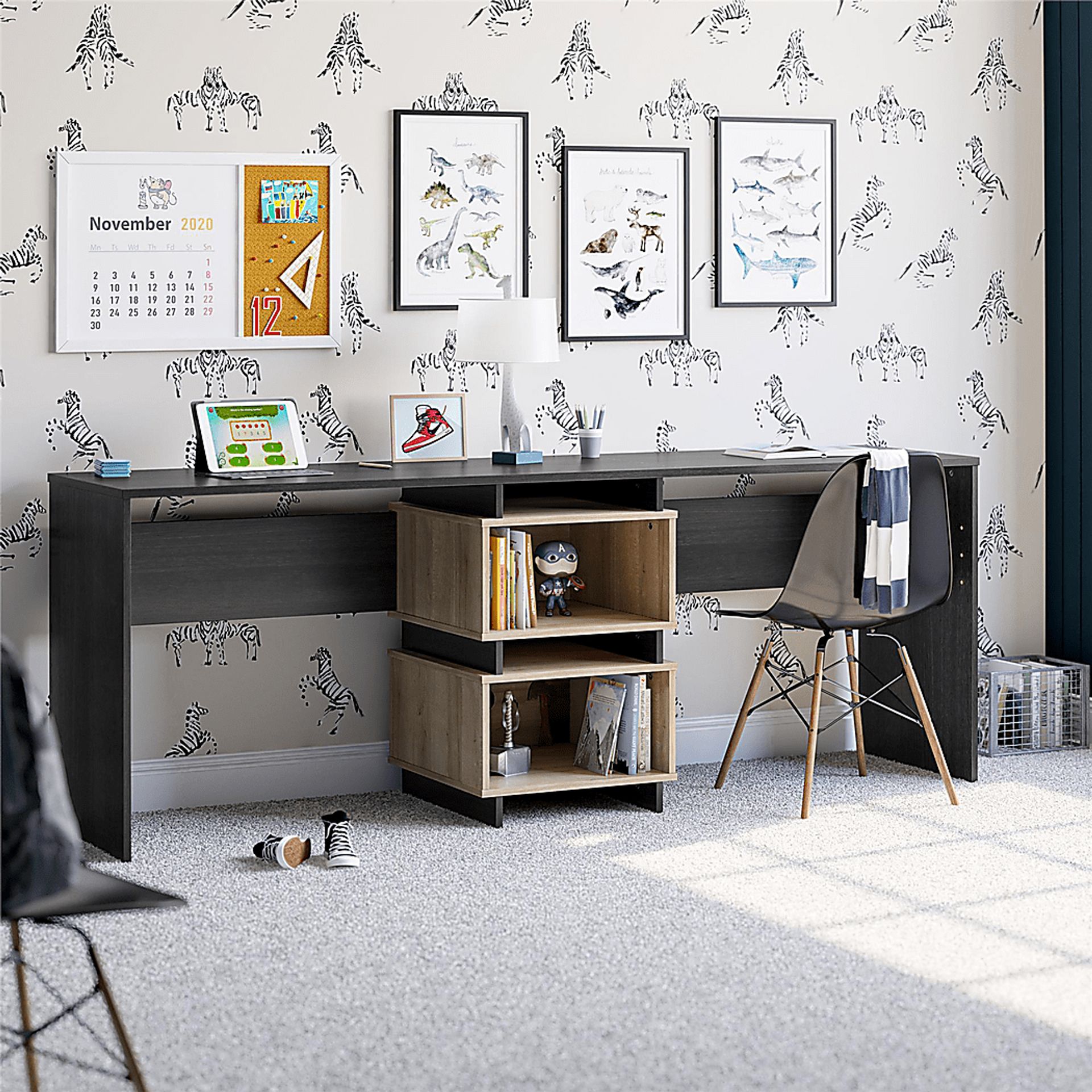 Lonake Black Desk - Image 3