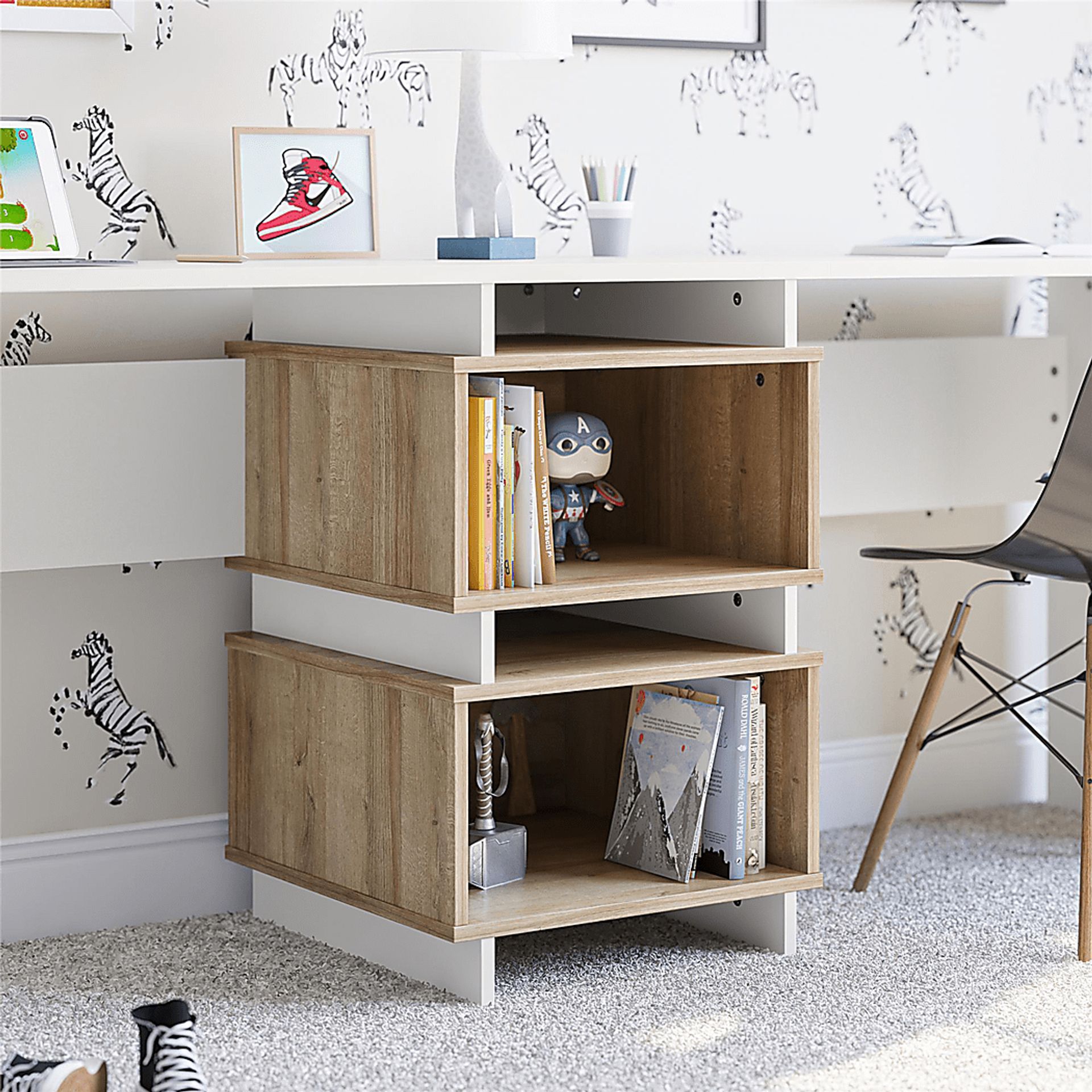 Lonake White Desk - Image 4