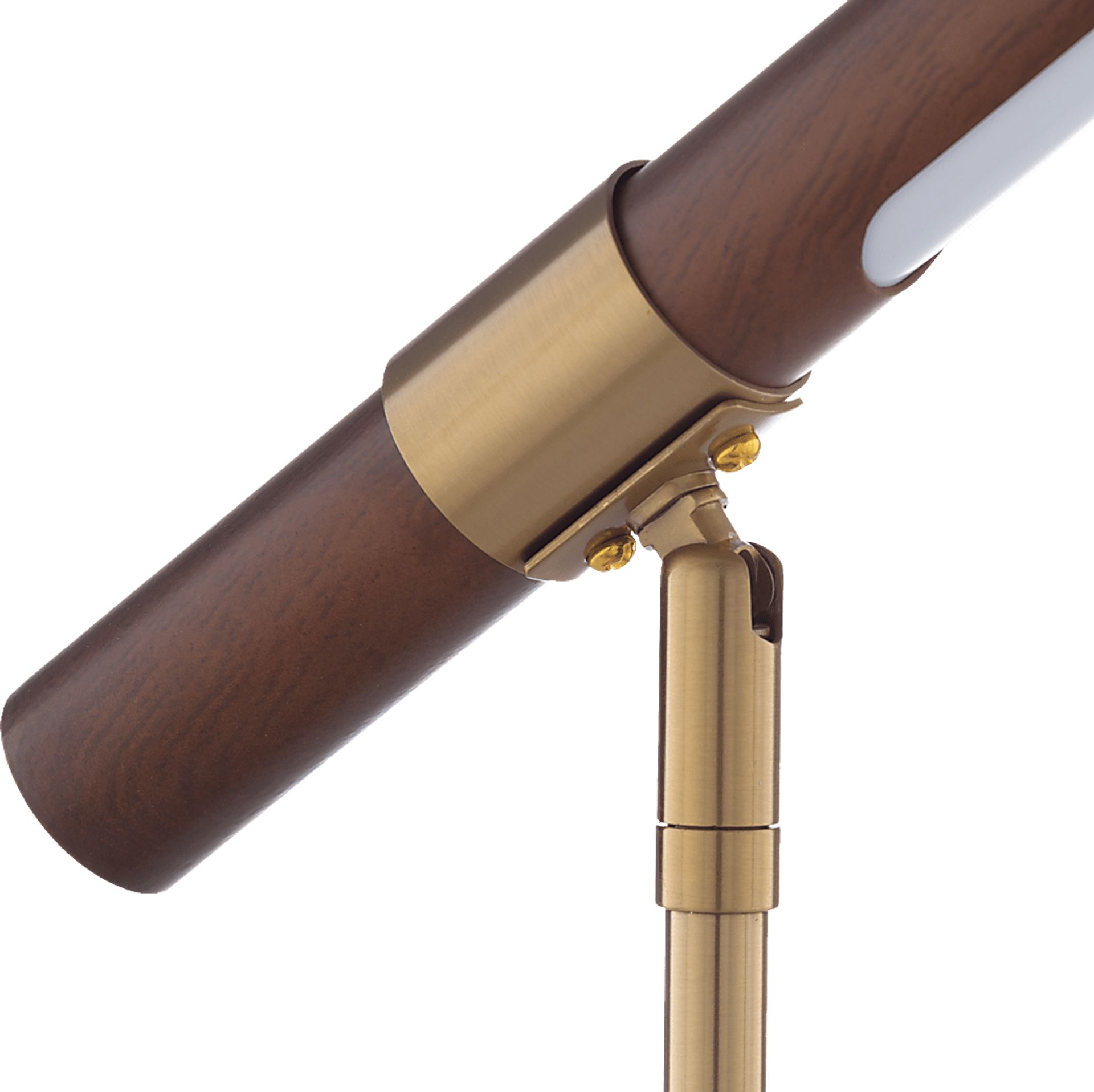 Long Branch Point Brass Lamp - Image 3