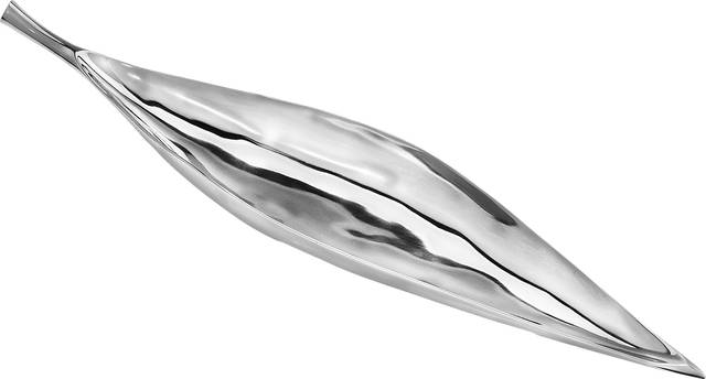 Long Leaf Silver Tray - Thumbnail - Image 1