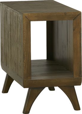 Long Valley Brown Chairside Table