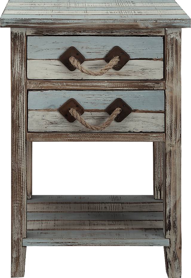 Longboat Key Blue Accent Table - Thumbnail - Image 2