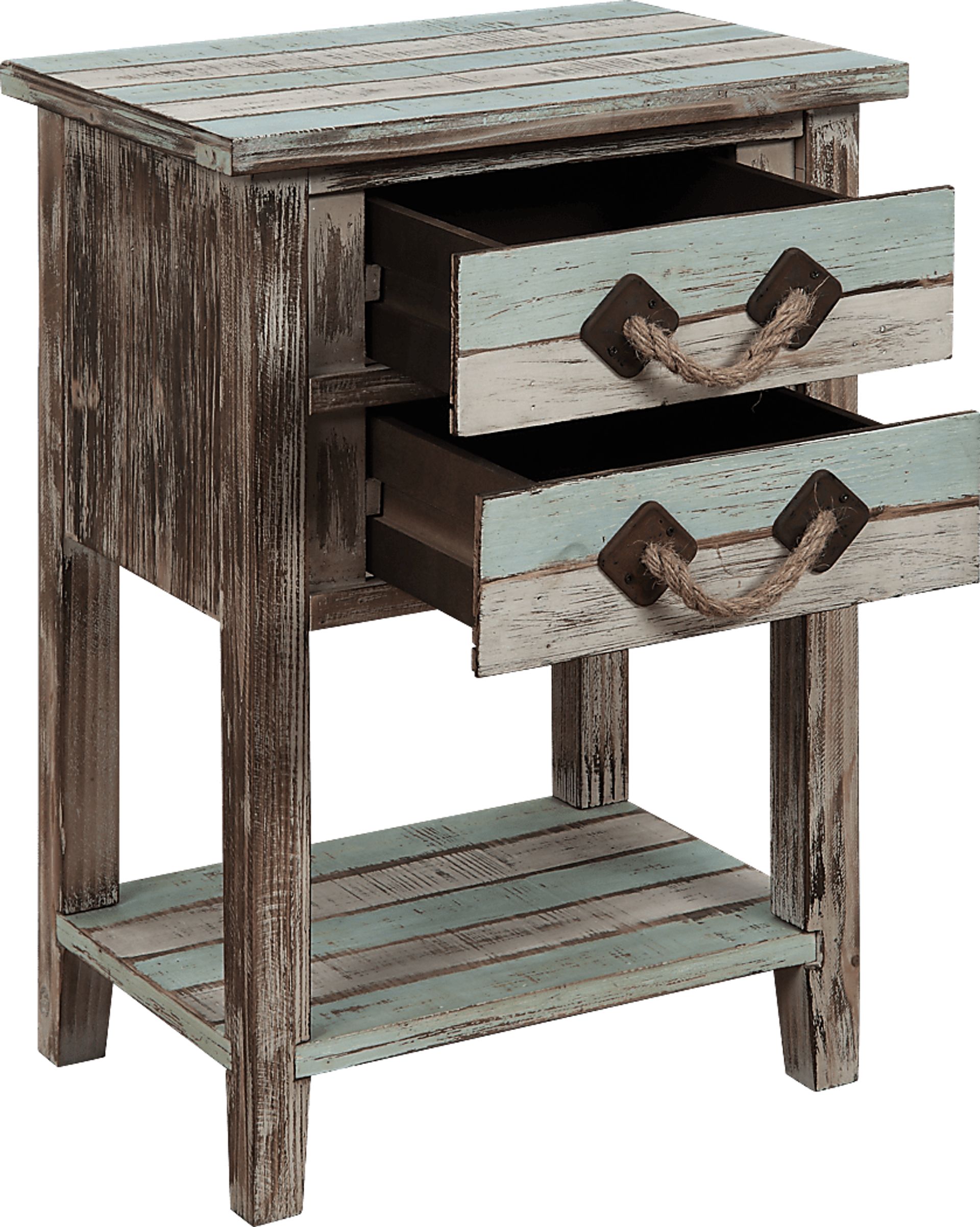 Longboat Key Blue Accent Table - Image 4