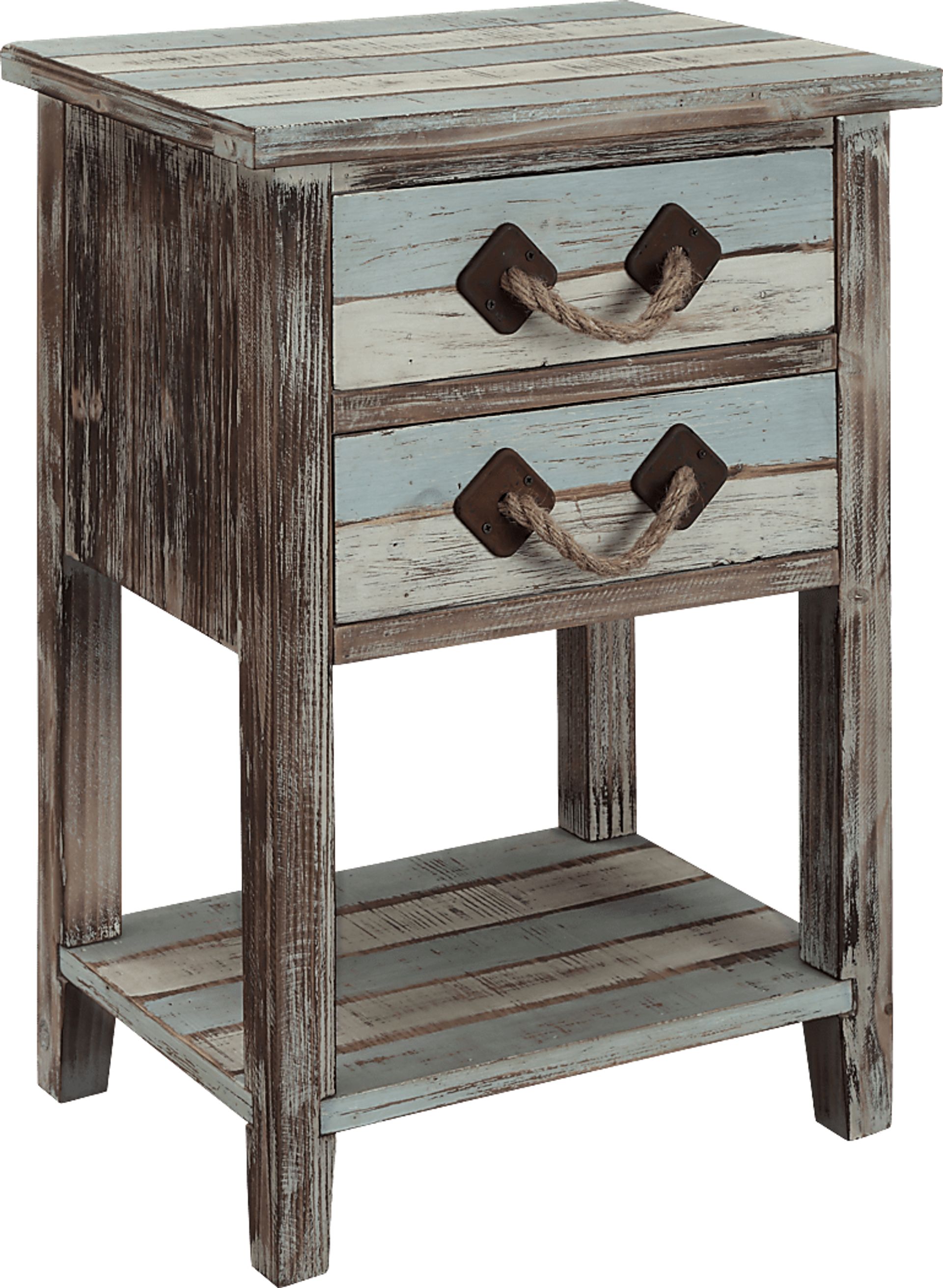 Longboat Key Blue Accent Table - Image 1