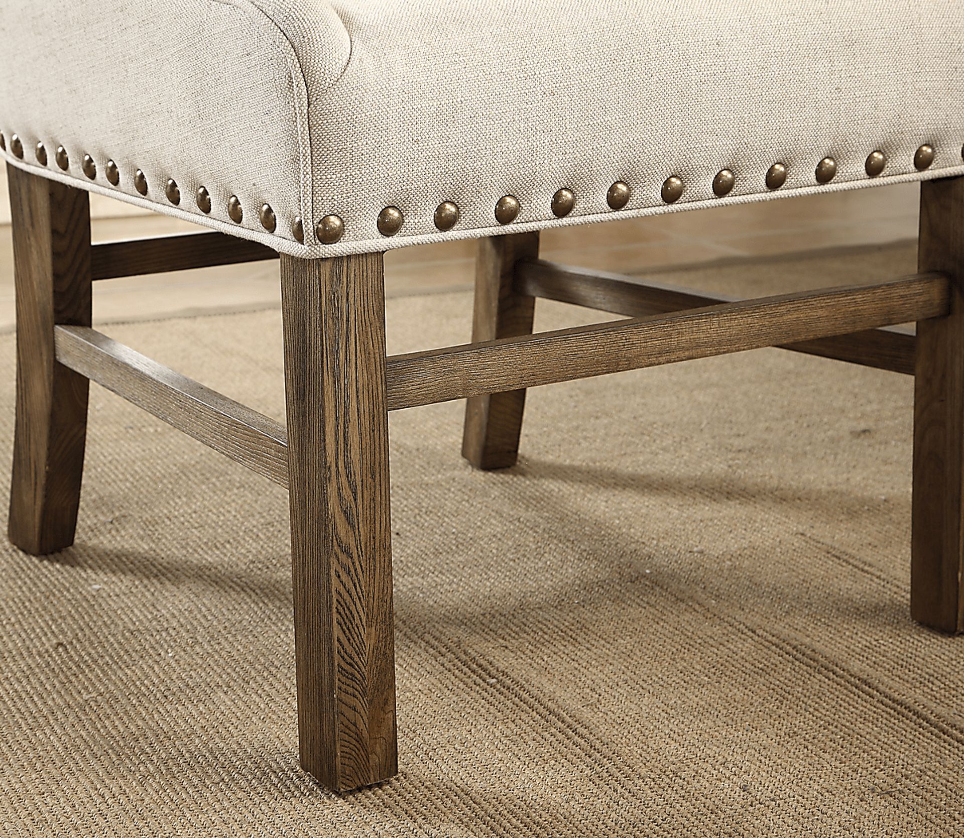 Longcoy Beige Arm Chair - Image 11