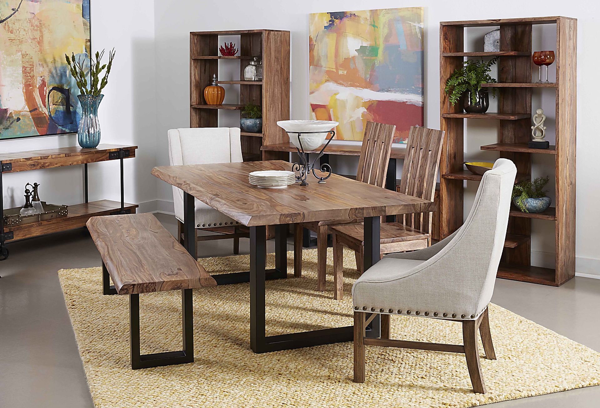 Longcoy Beige Arm Chair - Image 8