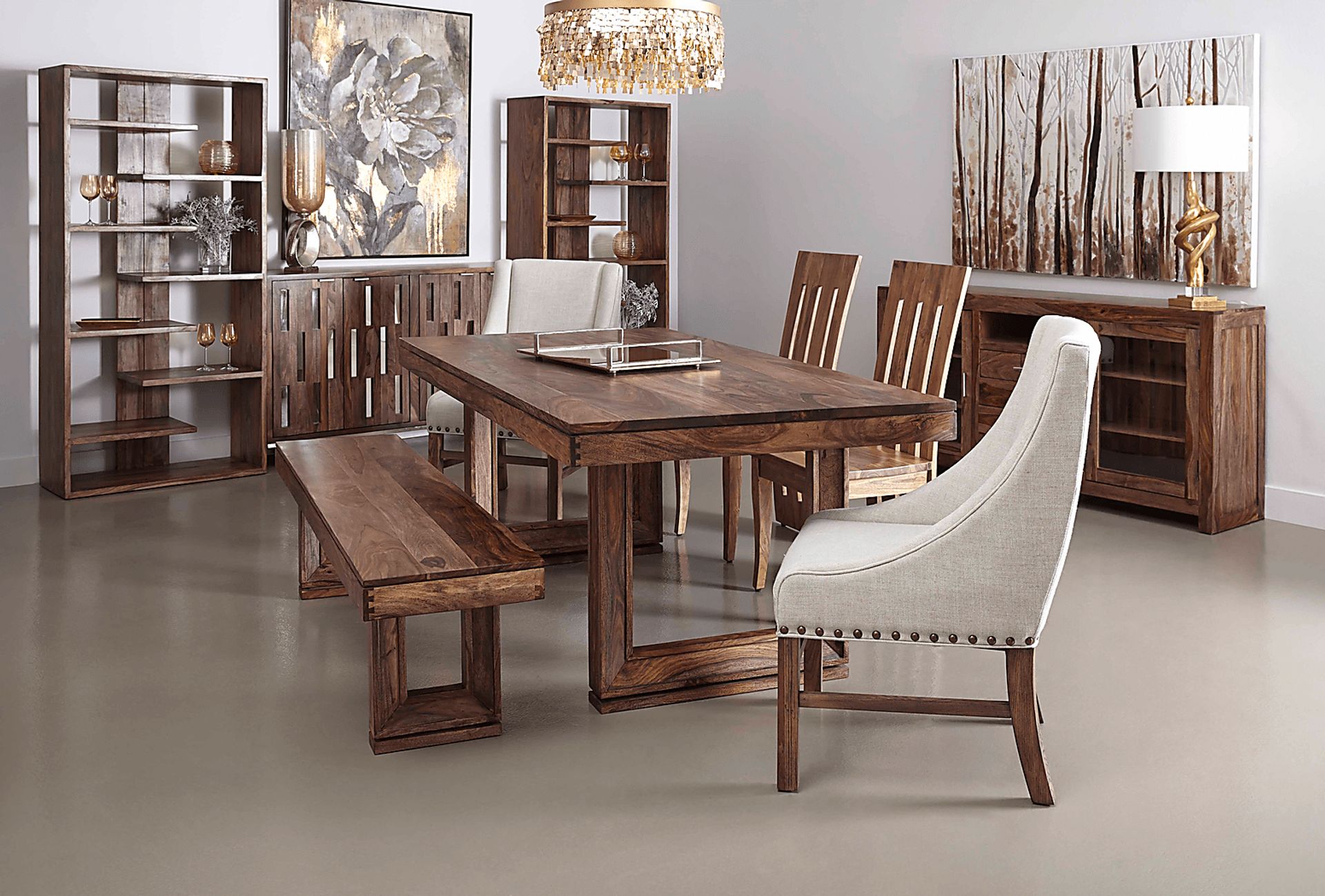 Longcoy Beige Arm Chair - Image 9
