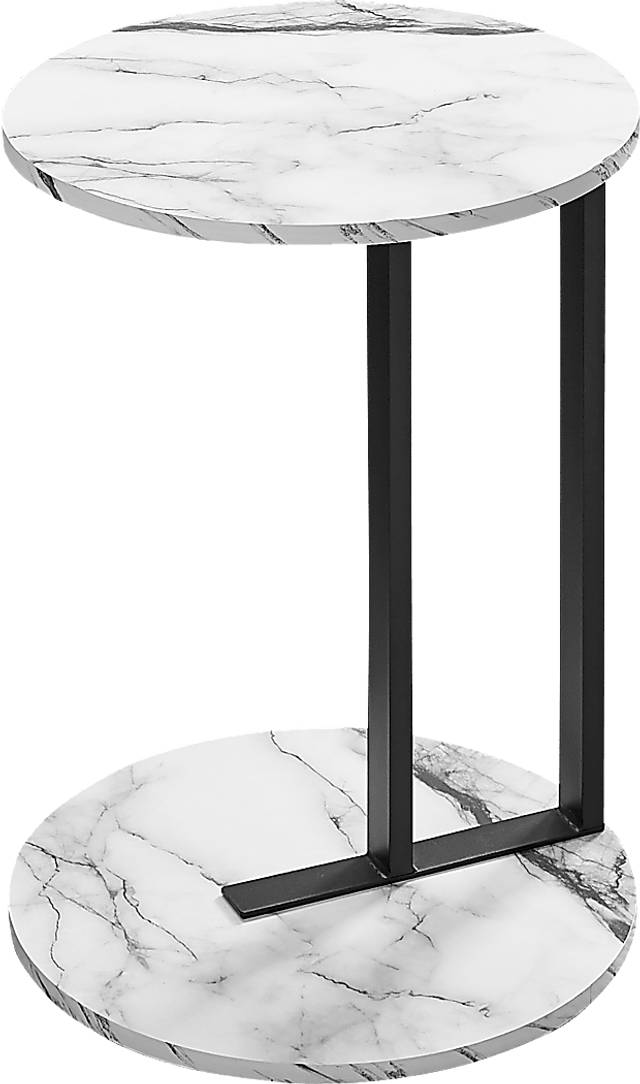Longlake White Accent Table - Thumbnail - Image 1