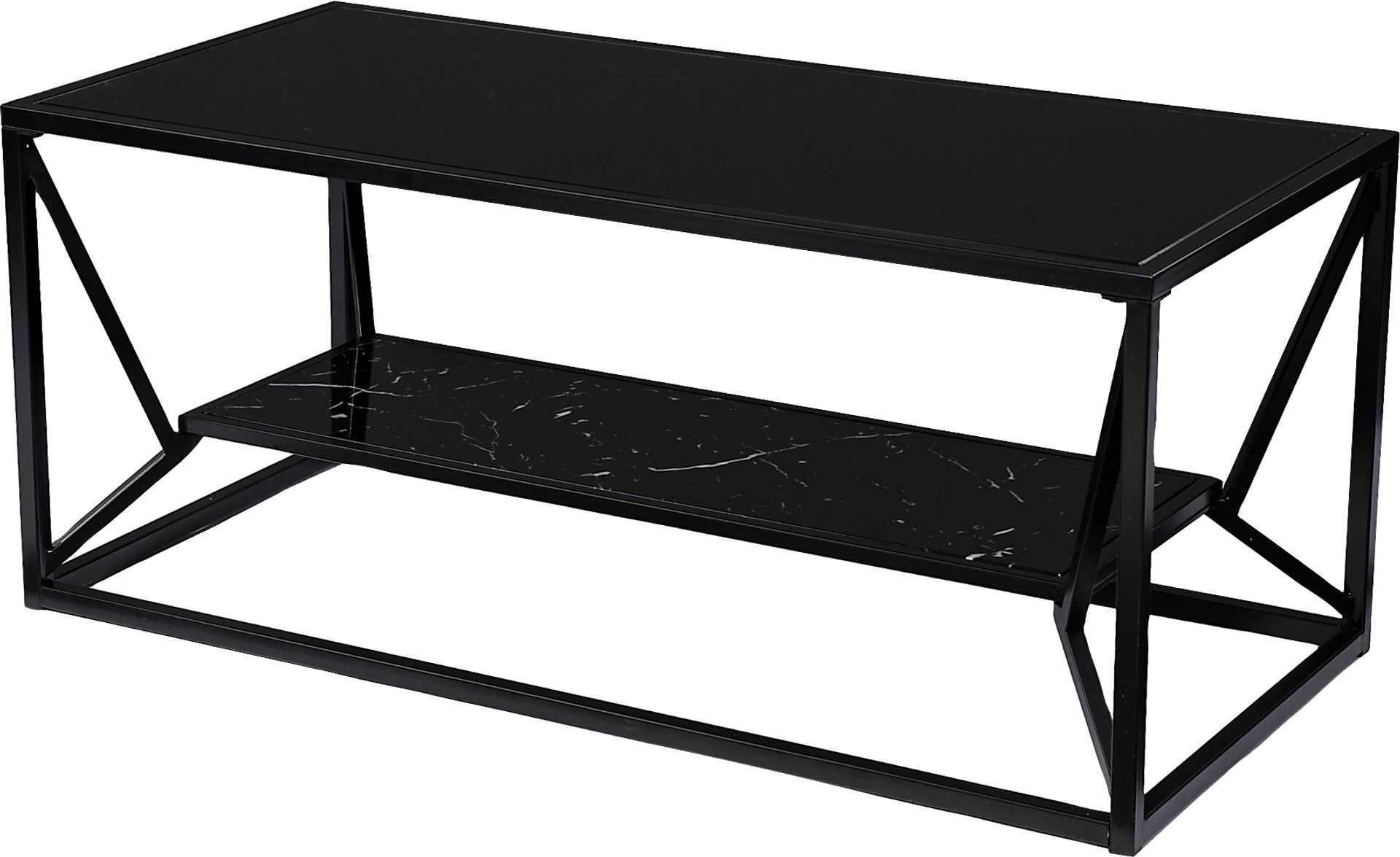 Longspur Black Cocktail Table - Image 1