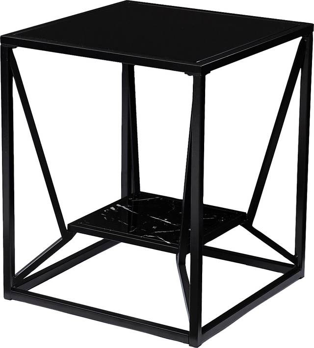 Longspur Black End Table - Thumbnail - Image 1