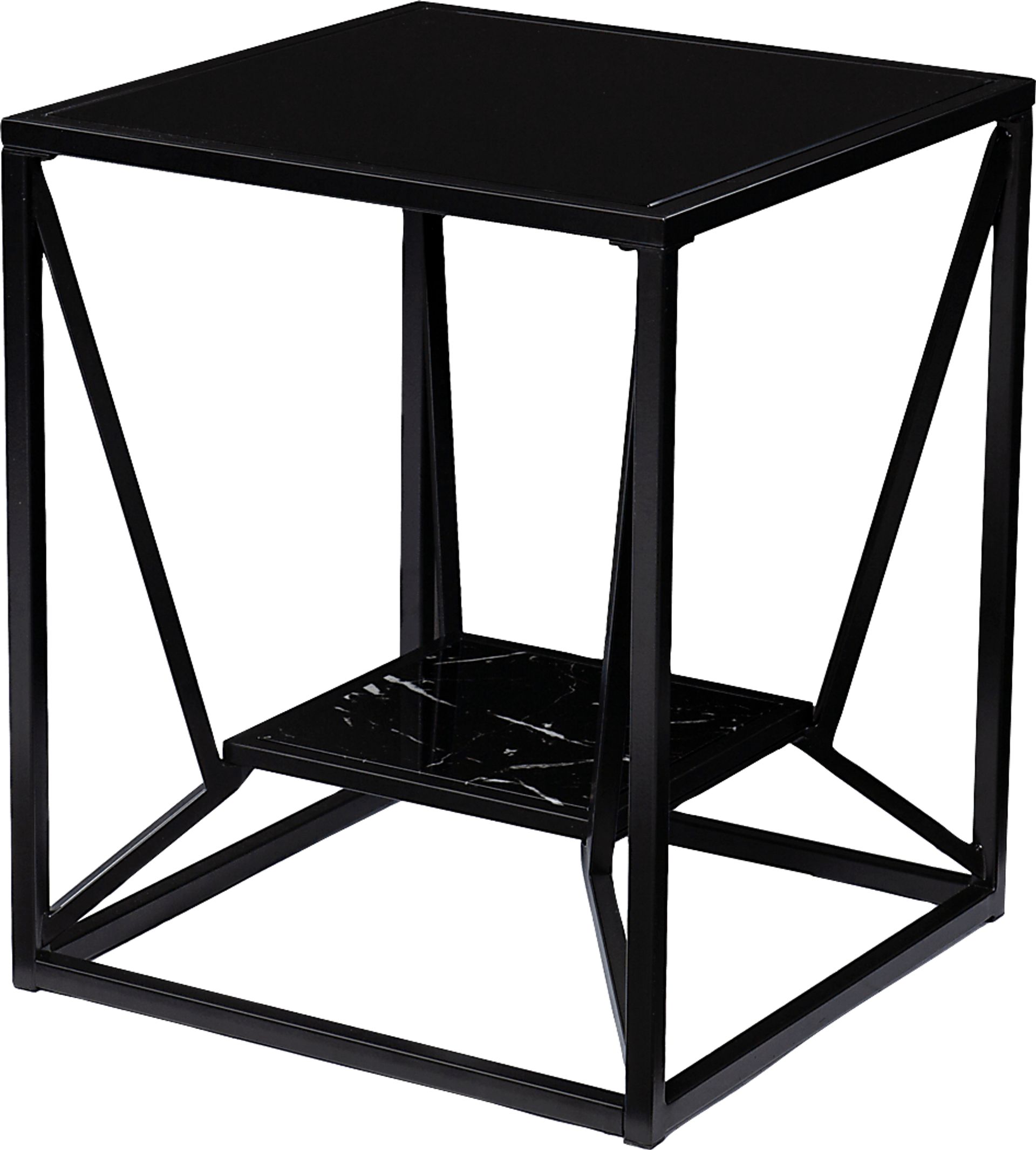 Longspur Black End Table - Image 1