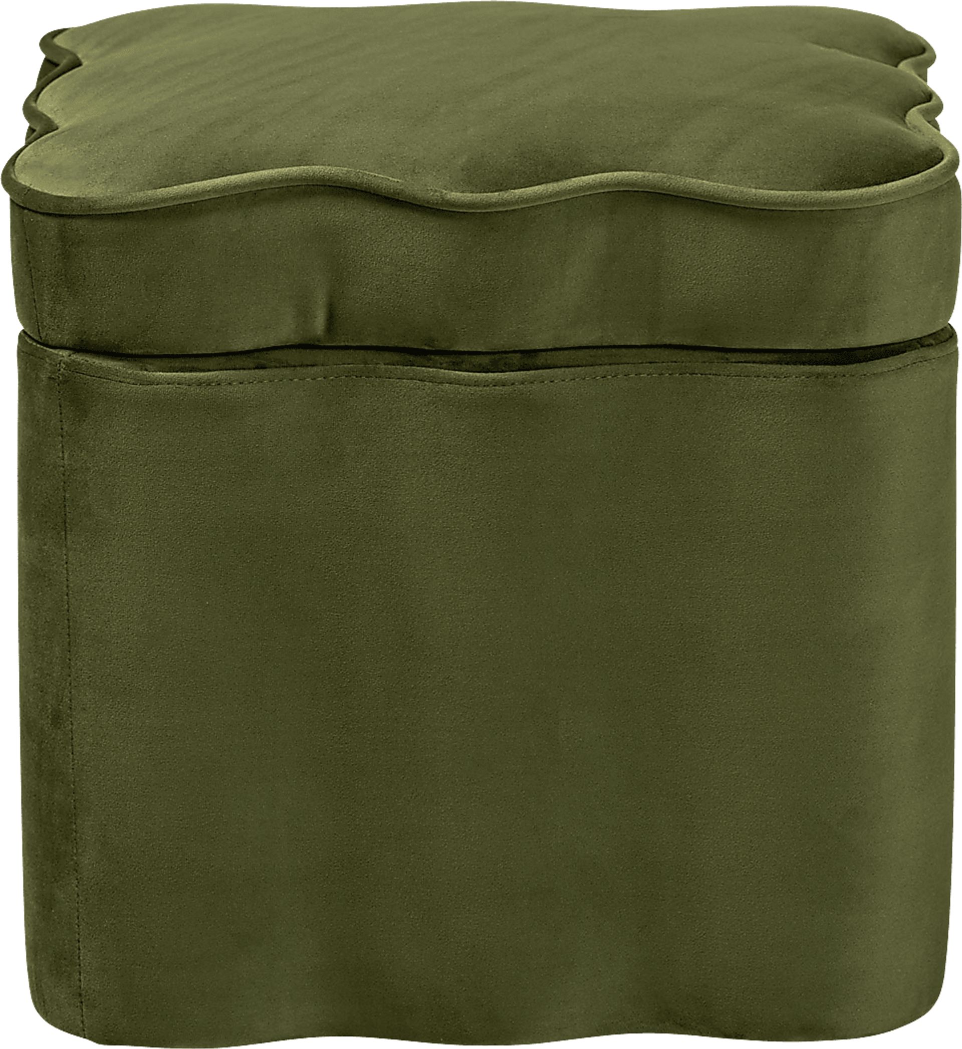 Lonice Green Ottoman - Image 5