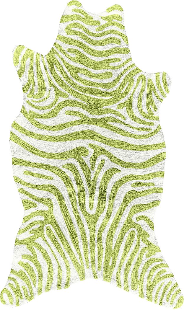 Kids Lonlu Lime 3' x 5' Rug