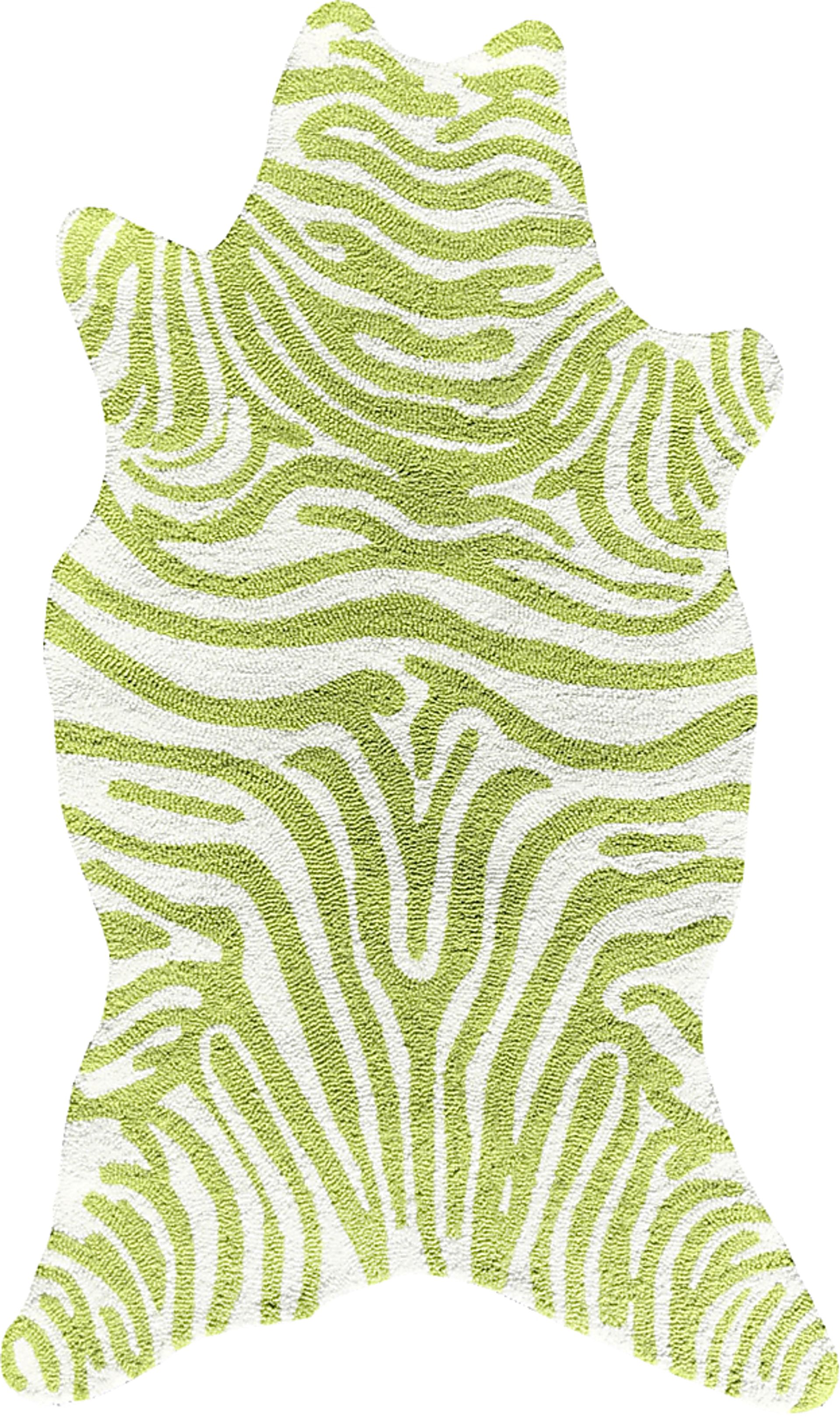 Kids Lonlu Lime 3' x 5' Rug - Image 1