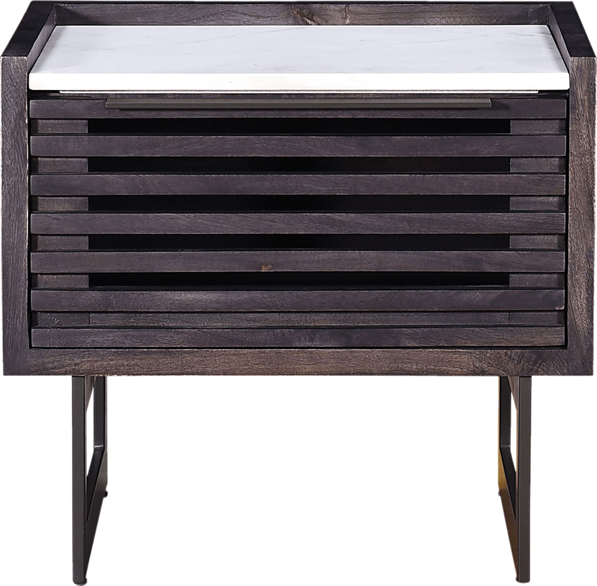 Lonnecker Gray Nightstand - Image 2