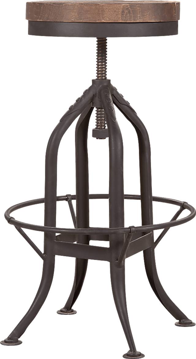 Lonsdale Natural Adjsutable Barstool - Thumbnail - Image 1