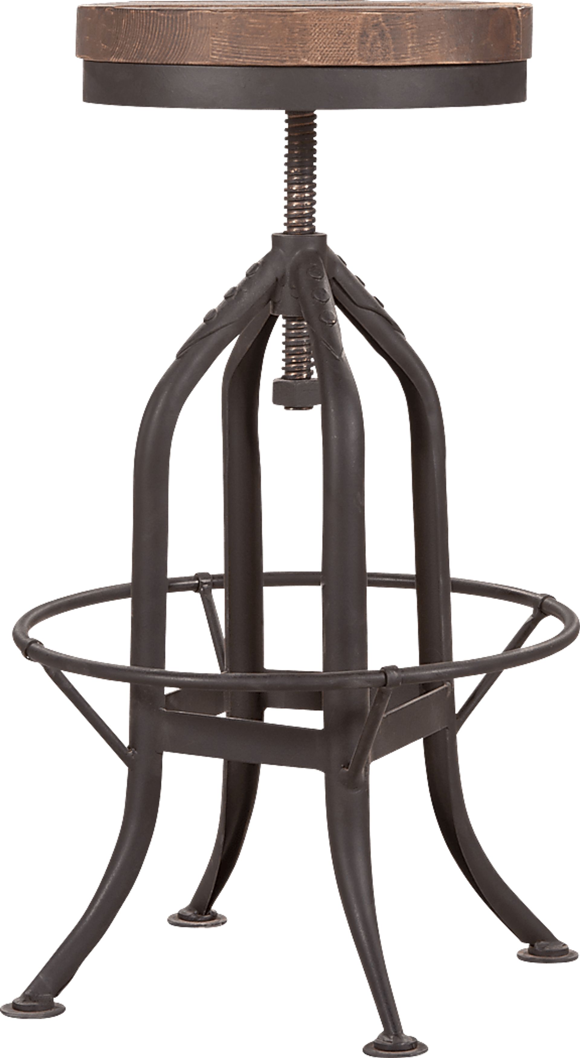 Lonsdale Natural Adjsutable Barstool - Image 1