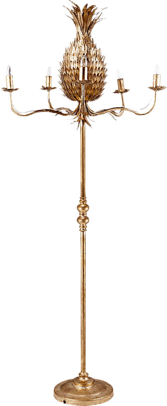 Lookout Drive Gold Floor Lamp - Thumbnail - Image 1
