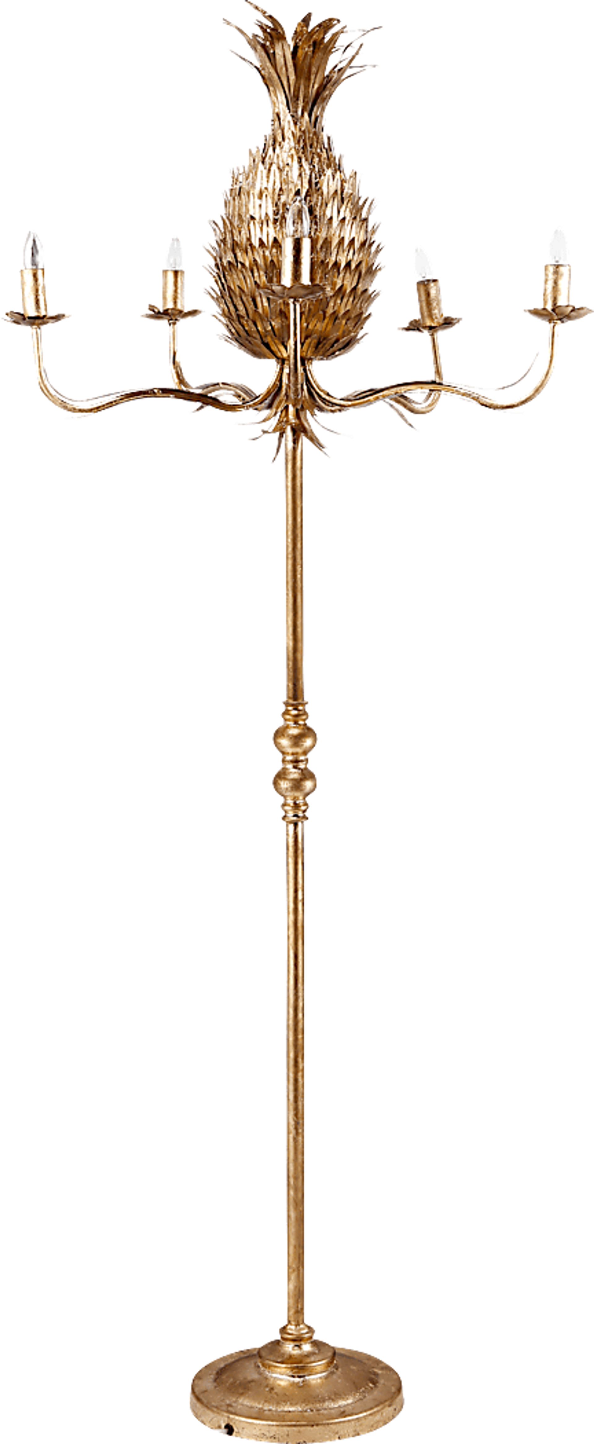 Lookout Drive Gold Floor Lamp - Image 1