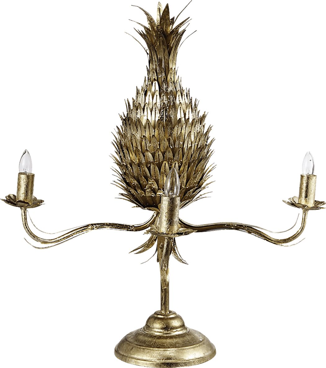 Lookout Drive Gold Lamp