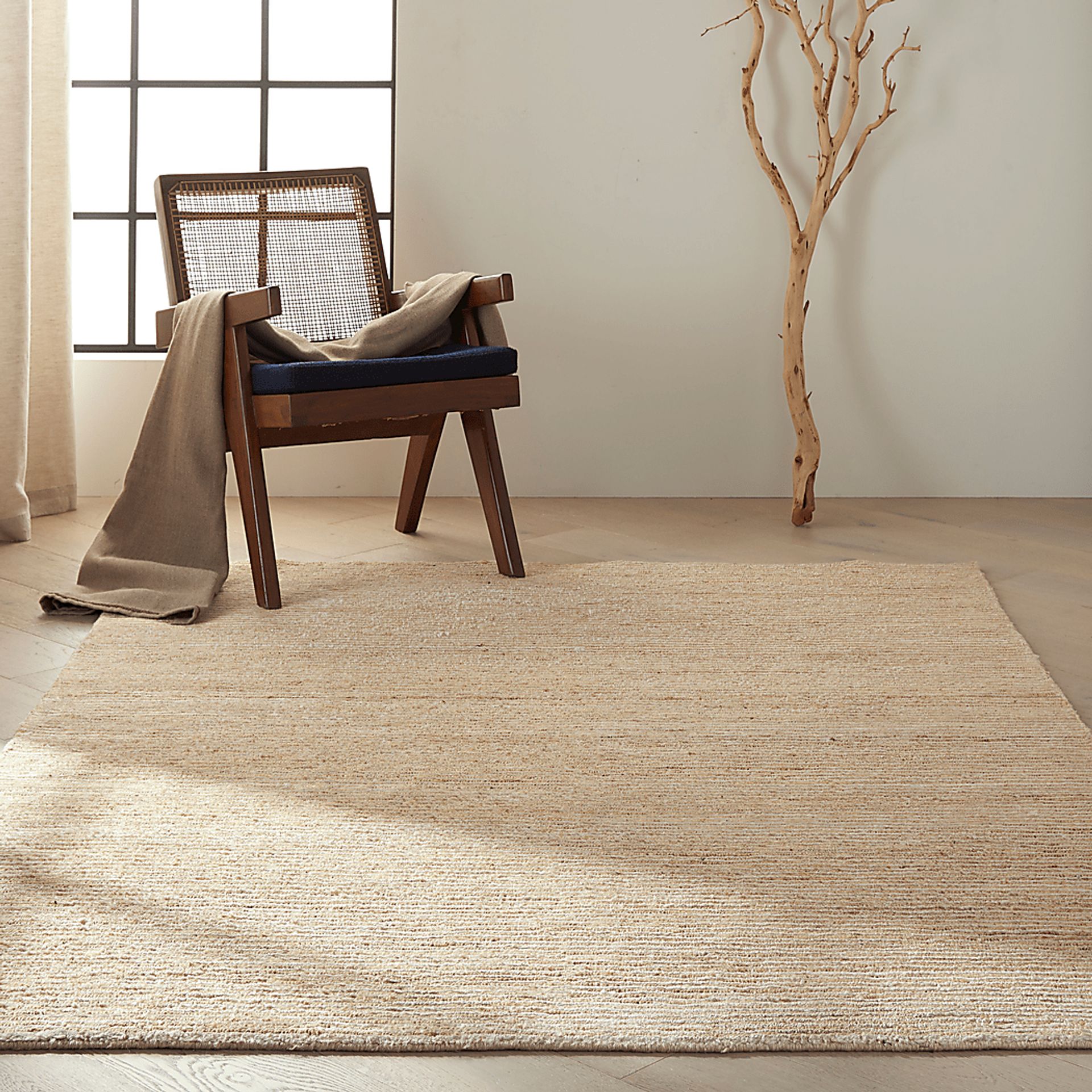 Loomscape Beige 9' x 12' Rug - Image 2
