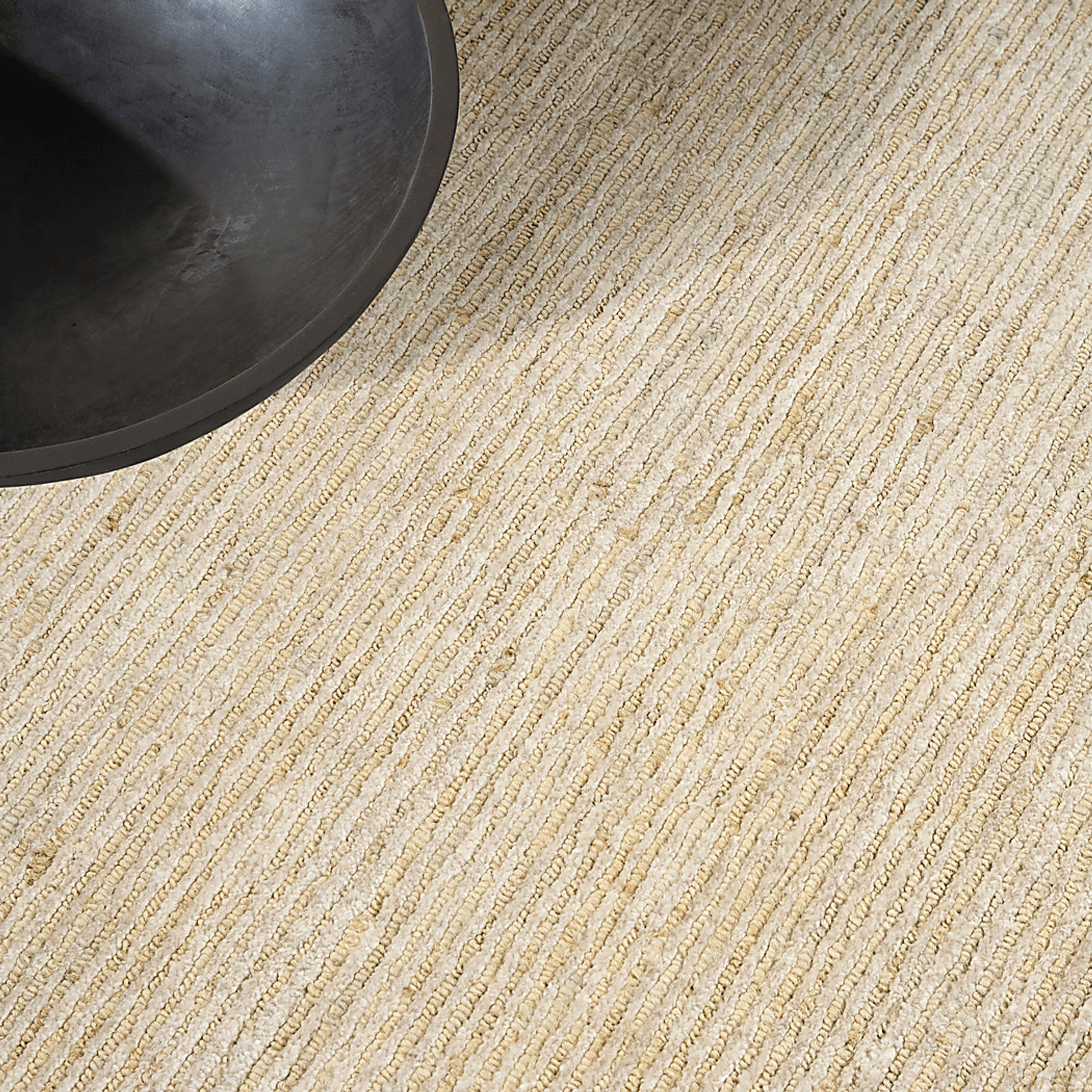 Loomscape Beige 9' x 12' Rug - Image 5