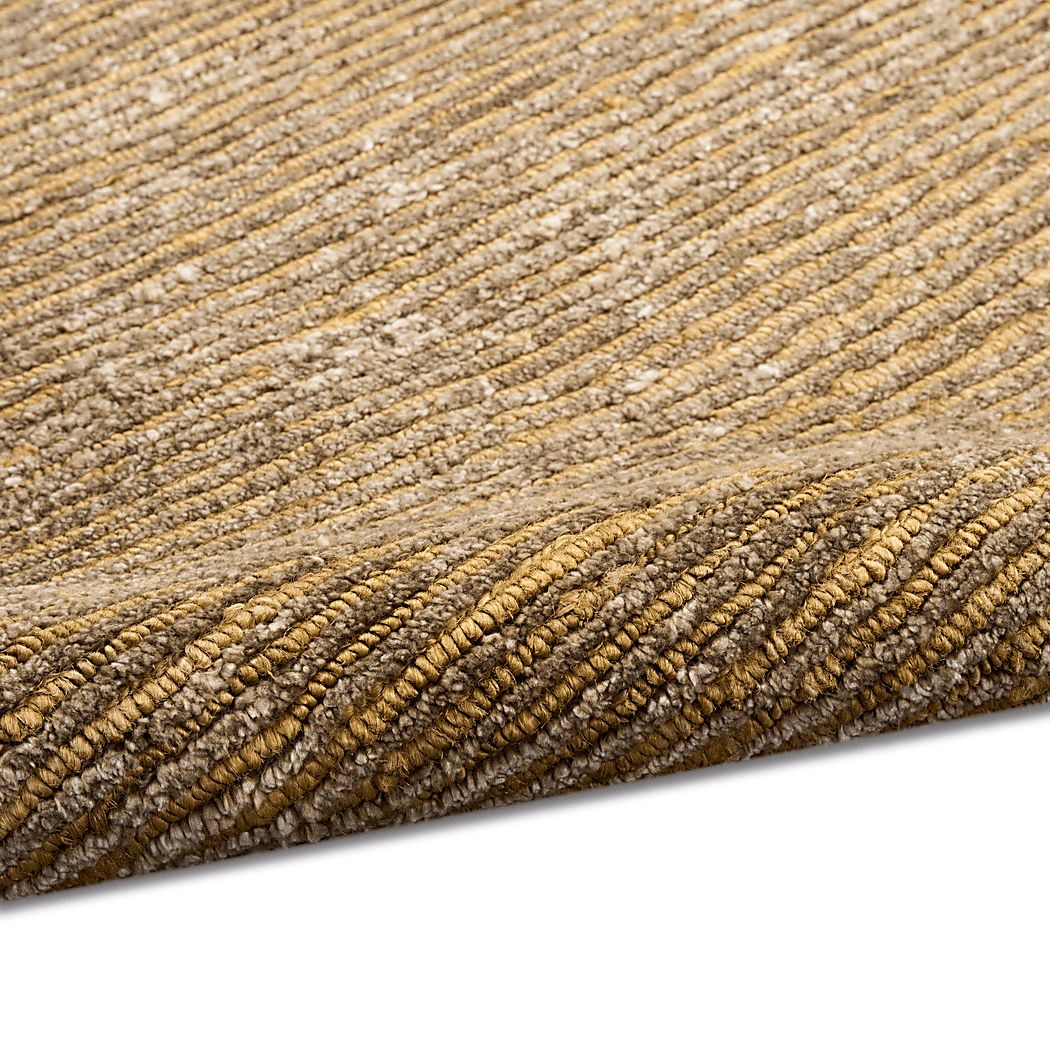 Loomscape Brown 8' x 10' Rug - Thumbnail 4