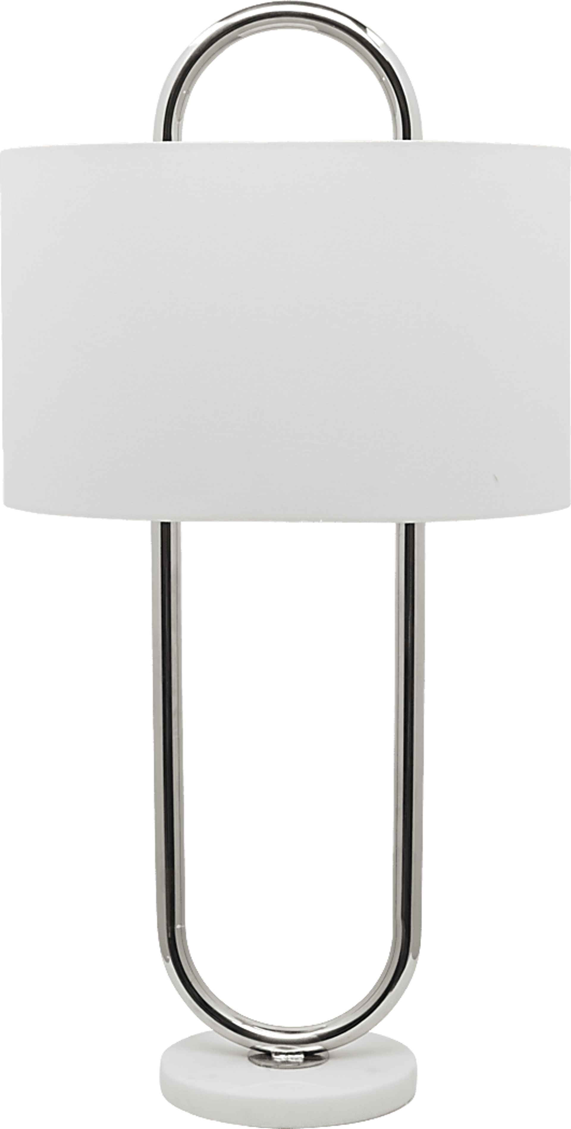 Loop Silver Lamp - Image 1