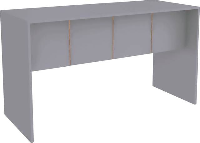 Lopseed Gray Desk - Thumbnail - Image 1