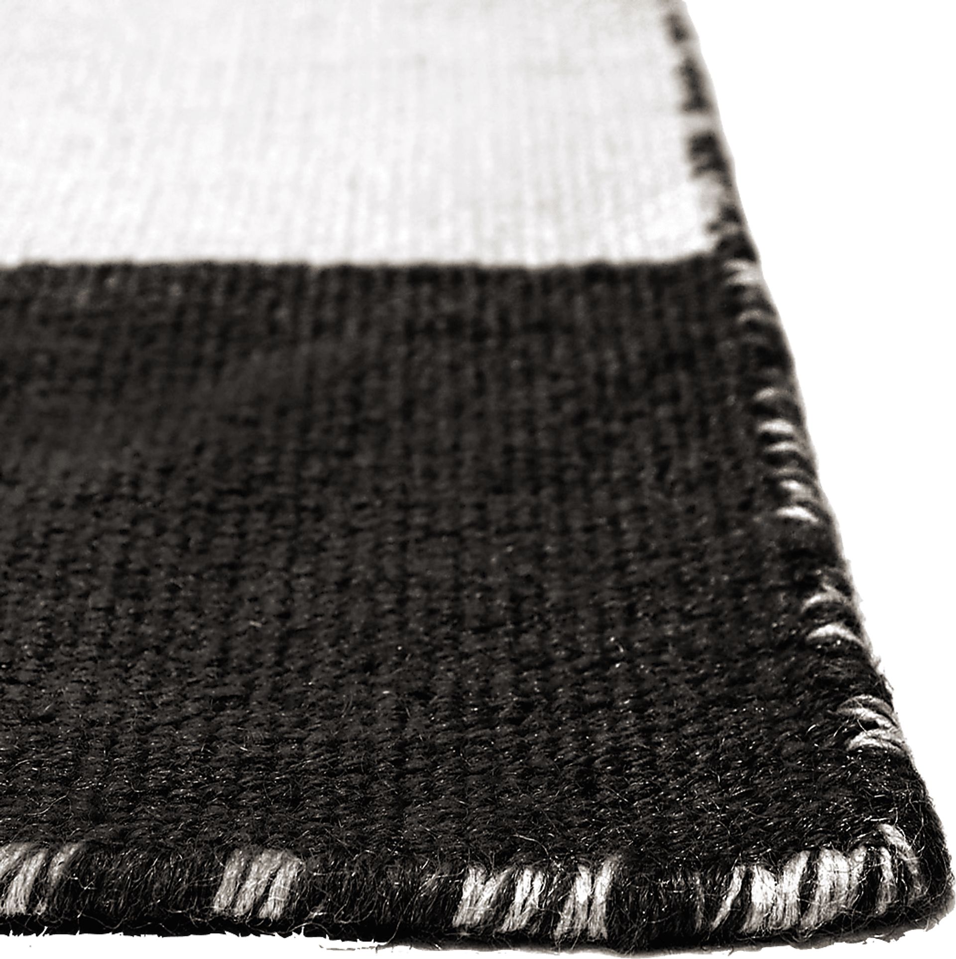 Lorahorn Black 5' x 7'6 Indoor/Outdoor Rug - Image 7
