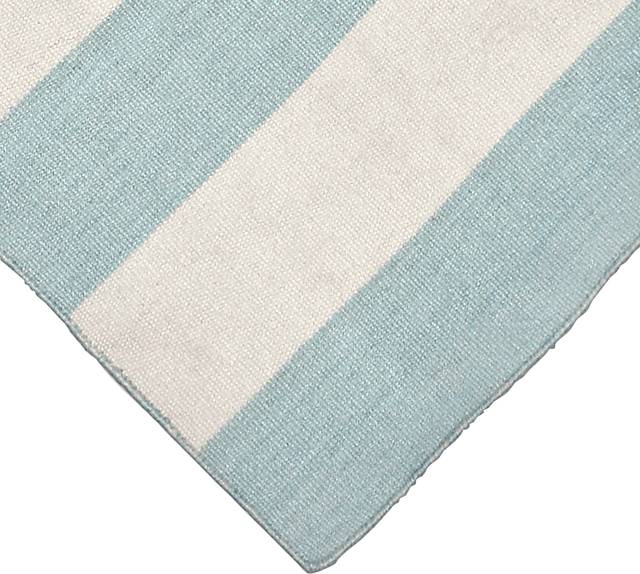 Lorahorn Blue 5' x 7'6 Indoor/Outdoor Rug - Thumbnail - Image 4