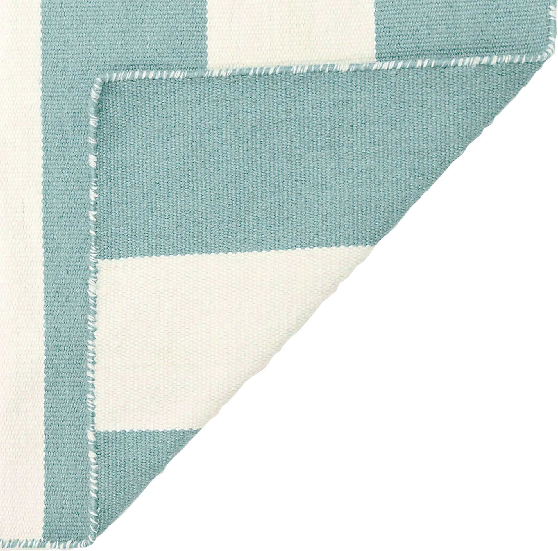 Lorahorn Blue 5' x 7'6 Indoor/Outdoor Rug - Image 5