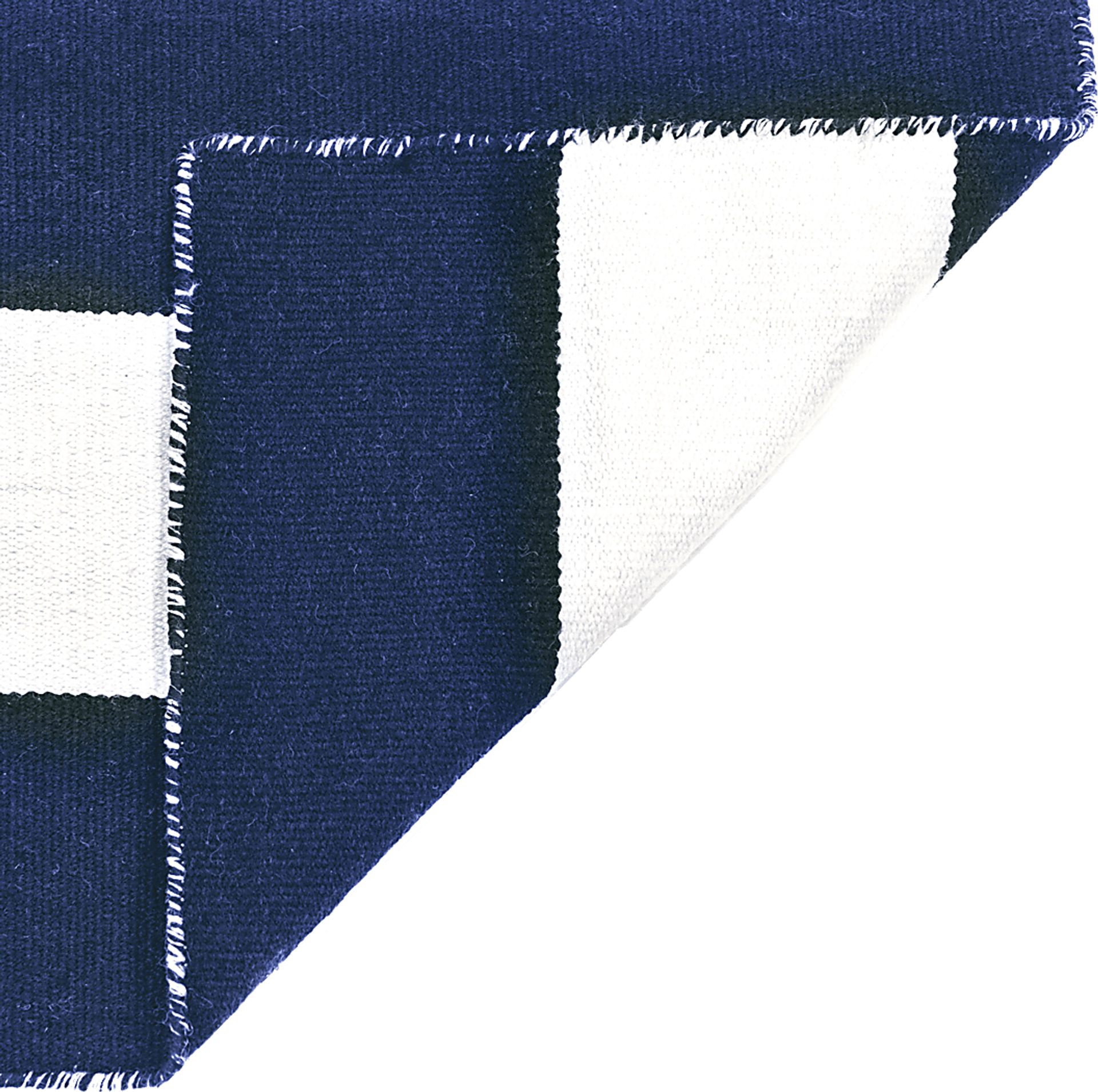 Lorahorn Navy 5' x 7'6 Indoor/Outdoor Rug - Image 5
