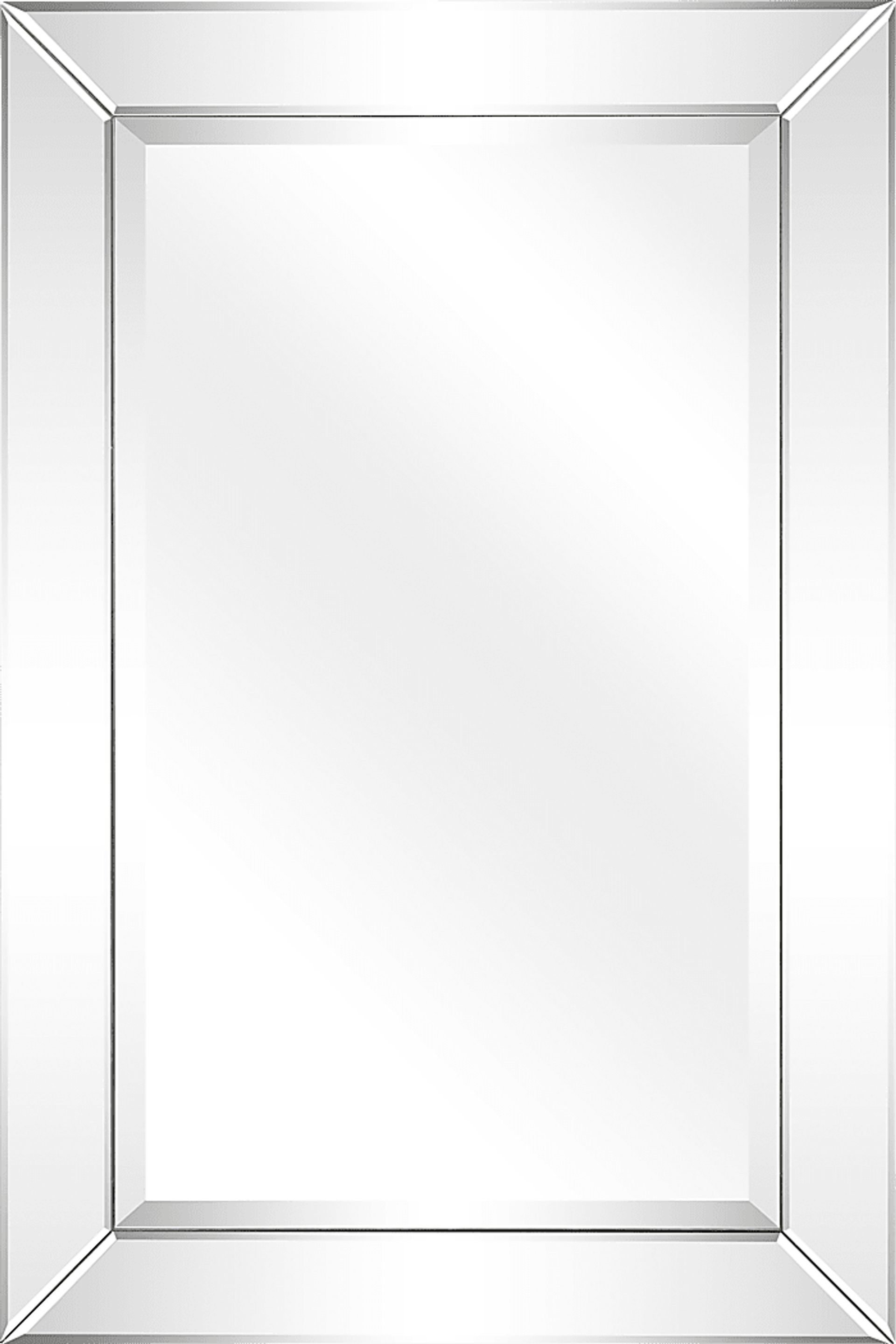 Lorai Silver Large Mirror - Image 1