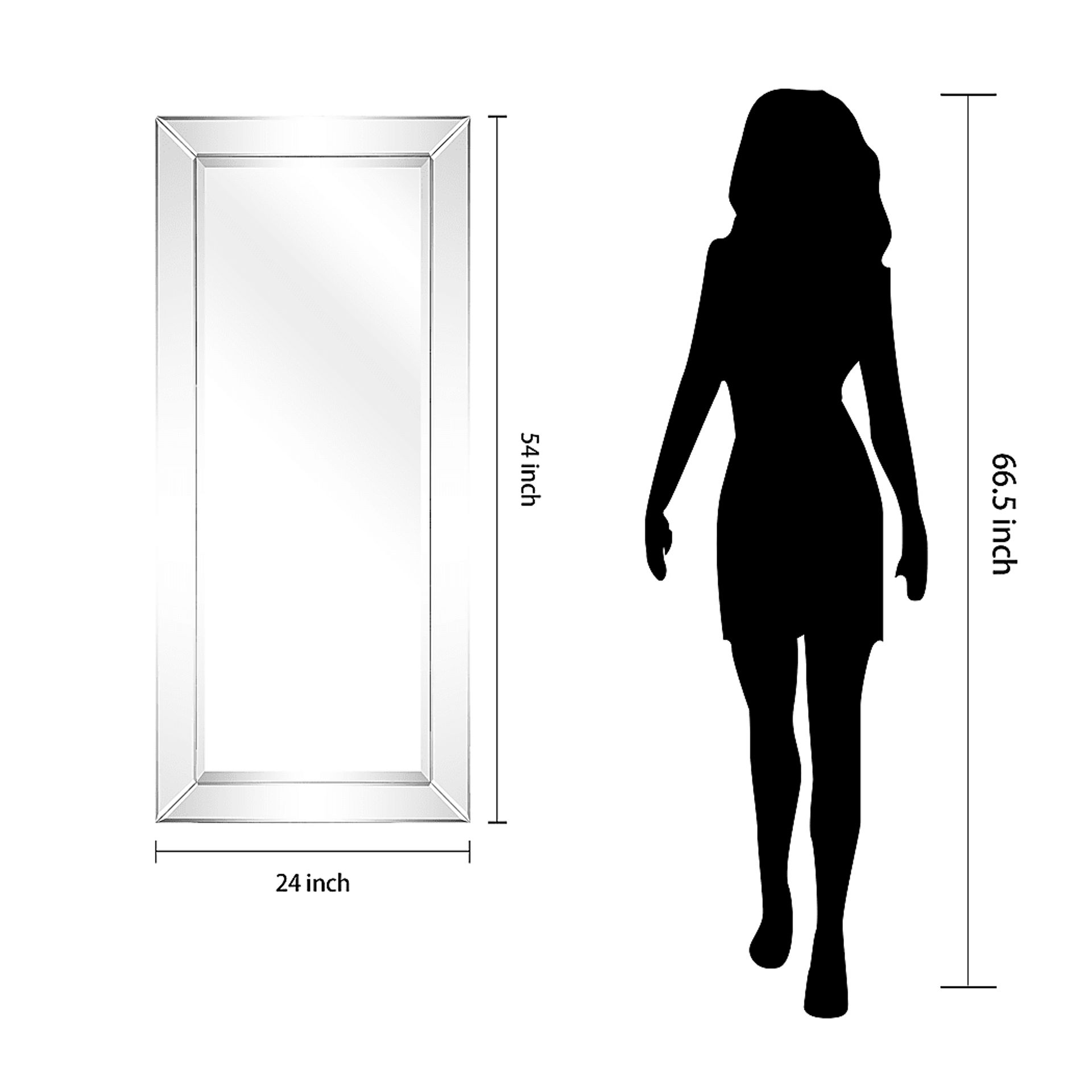 Lorai Silver Rectangular Small Mirror - Image 8
