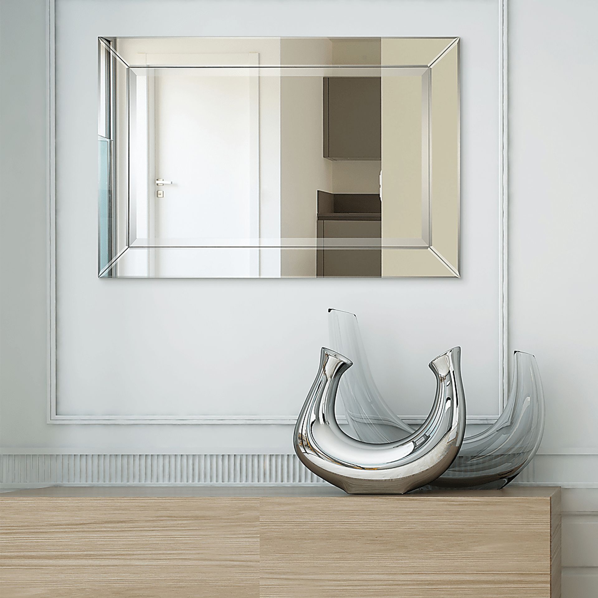 Lorai Silver Small Mirror - Image 6