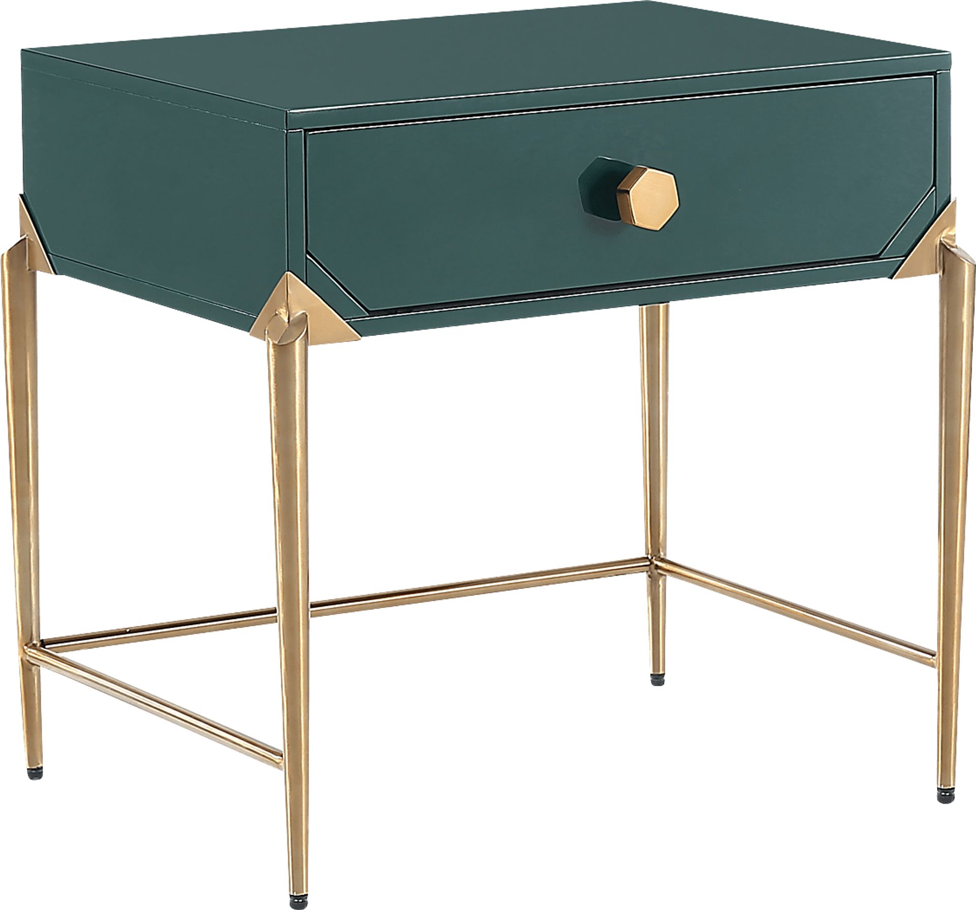 Loralane Green Nightstand - Image 1