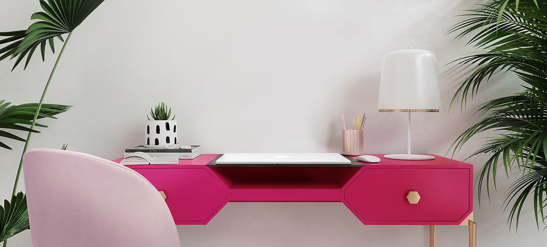 Loralane Pink Desk - Image 8