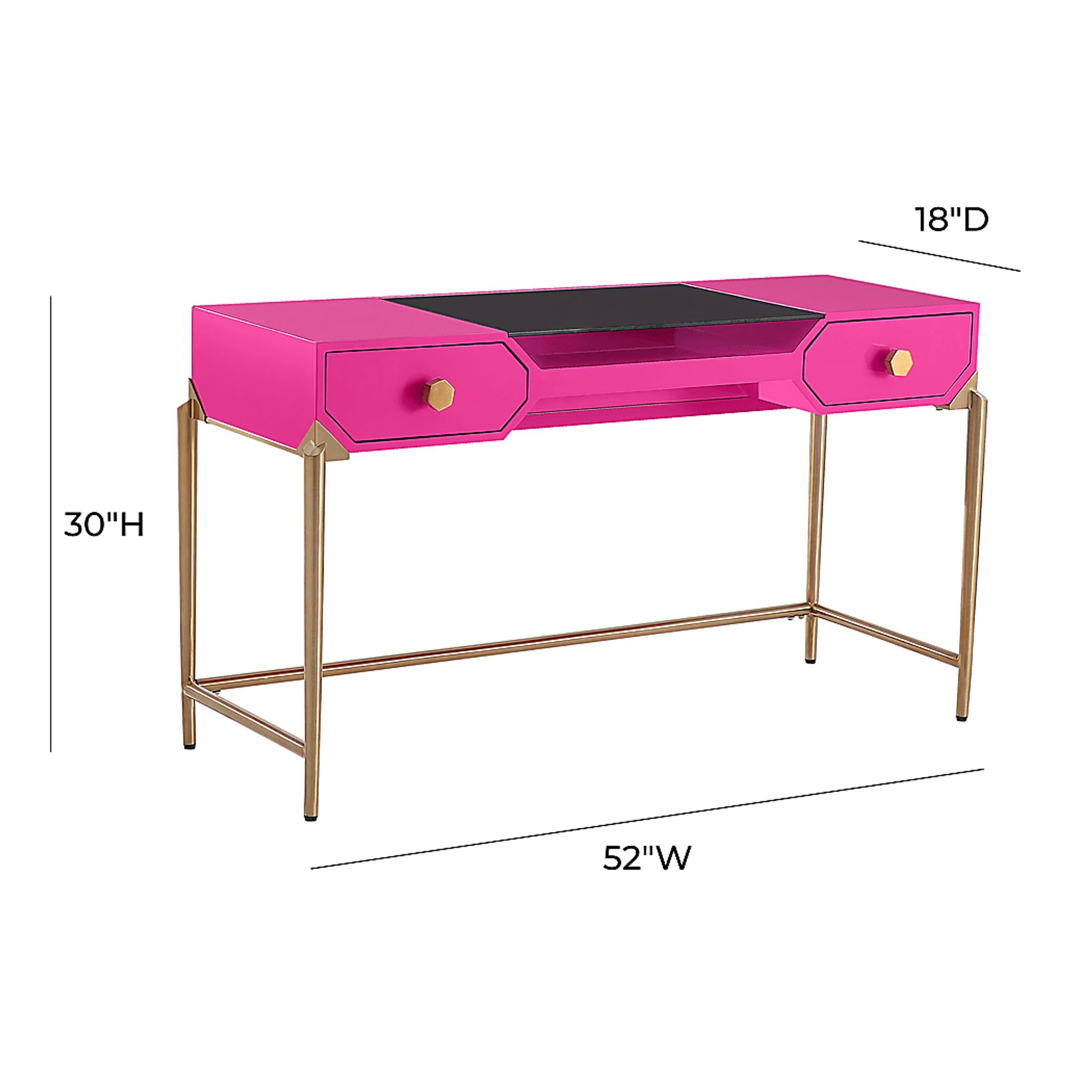 Loralane Pink Desk - Image 10