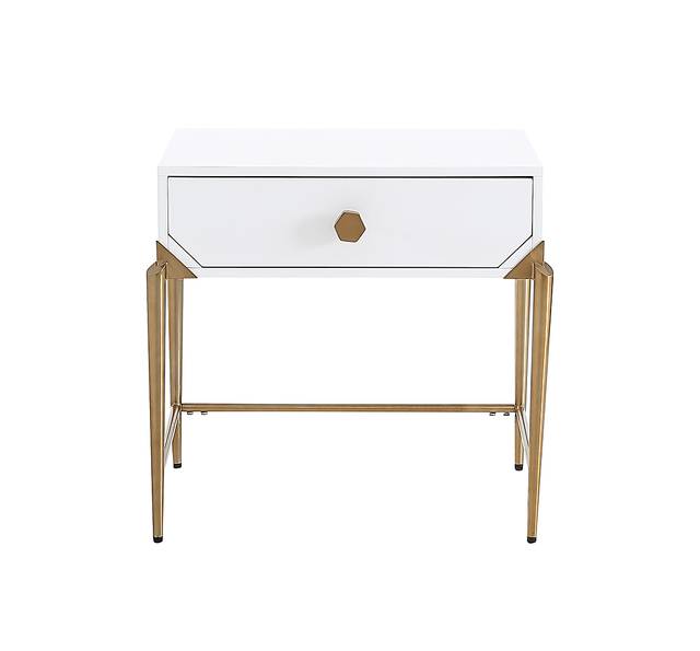 Loralane White Nightstand - Thumbnail - Image 2