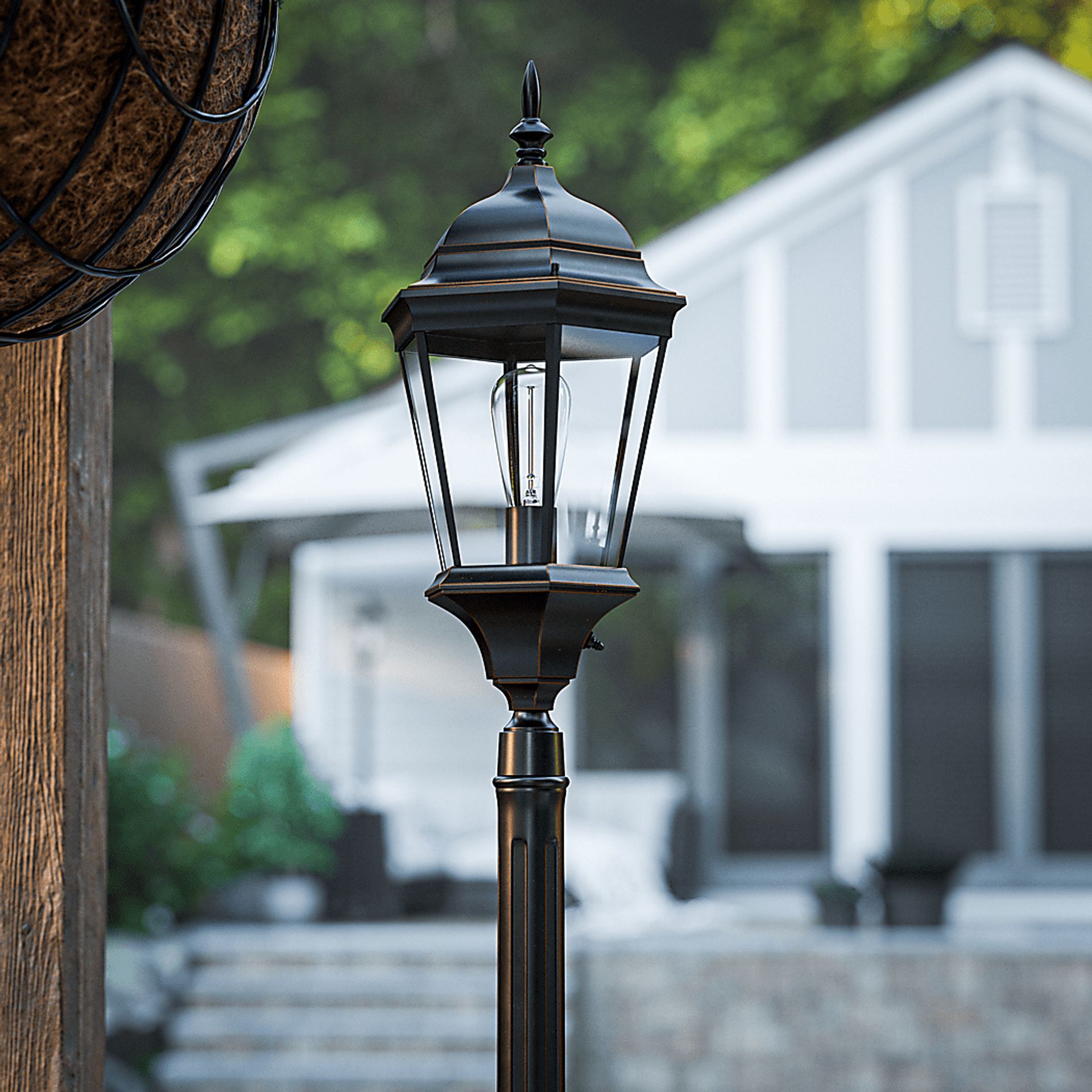 Lorane Sea Black Floor Lamp - Image 3