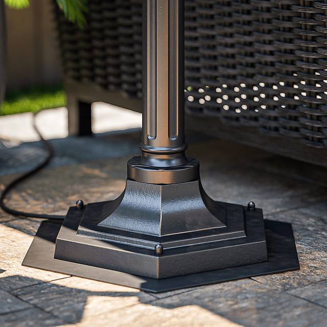 Lorane Sea Bronze Floor Lamp - Thumbnail - Image 5