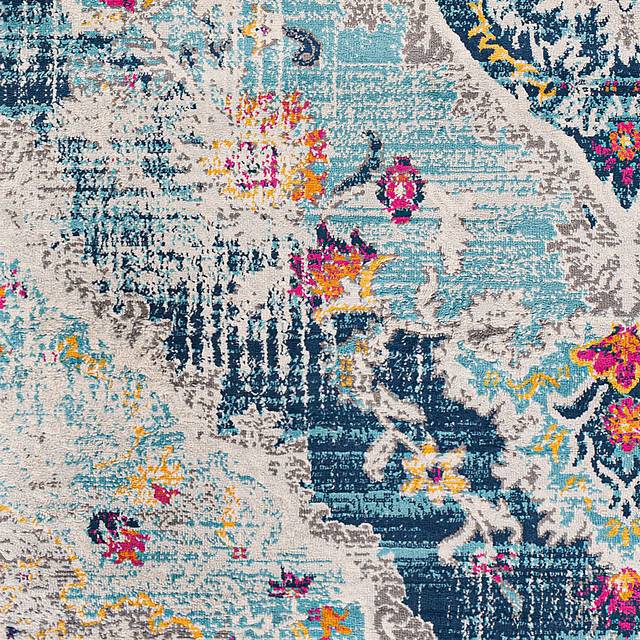 Loransa I Blue 6'7 x 9' Rug - Thumbnail - Image 7