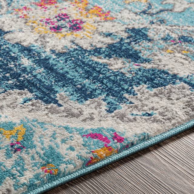 Loransa I Blue 6'7 x 9' Rug - Thumbnail - Image 8