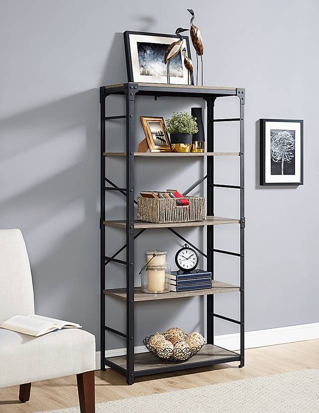 Lorcan Driftwood Bookcase - Thumbnail - Image 5