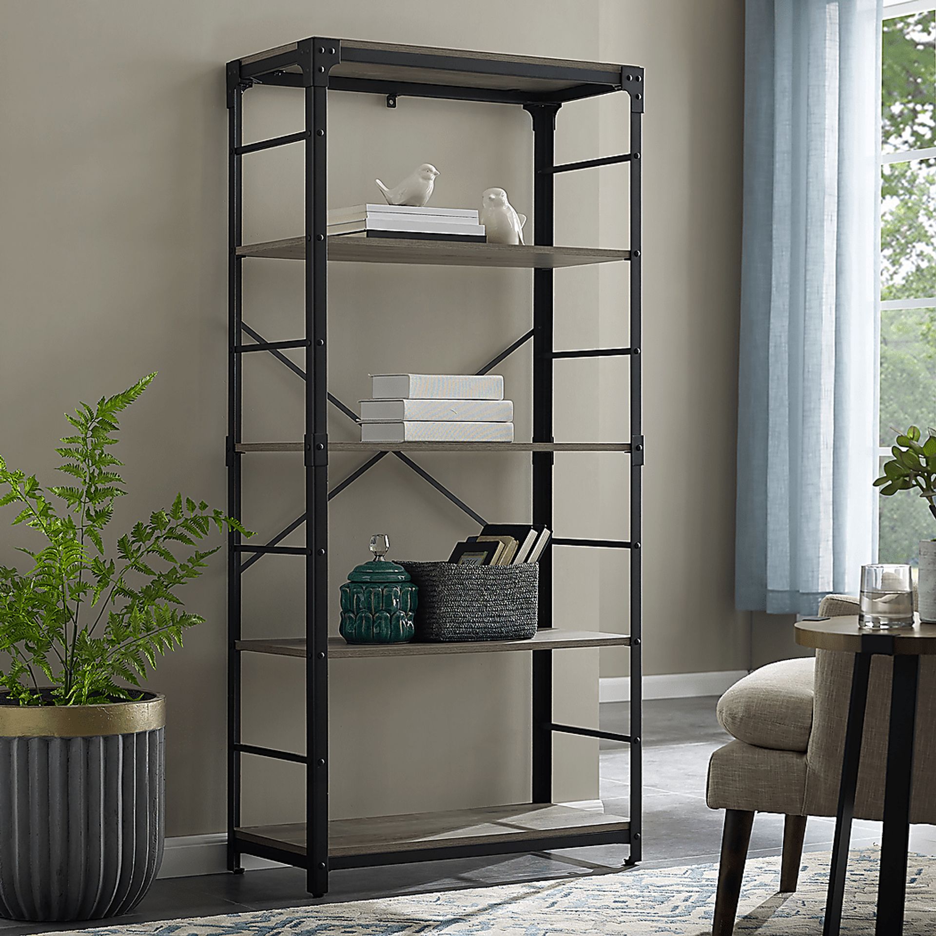 Lorcan Gray Bookcase - Image 5